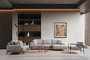 Atelier Del Sofa Eti Oak Right - Gris